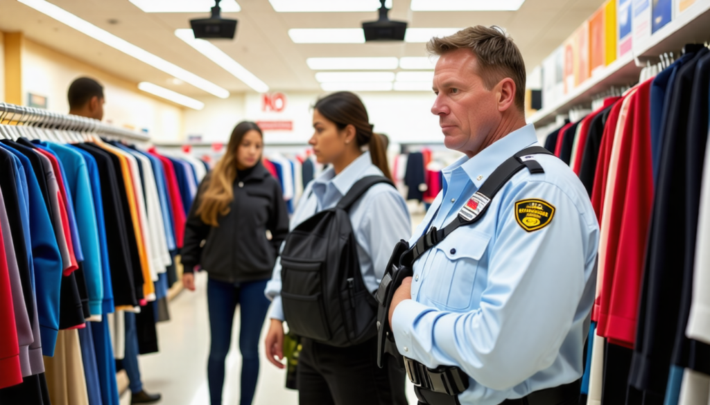 découvrez comment un agent de sécurité intervient efficacement pour gérer les vols à l'étalage. apprenez les stratégies et les techniques utilisées pour prévenir le vol dans les magasins, ainsi que les mesures autour de la surveillance et de la gestion des situations critiques.