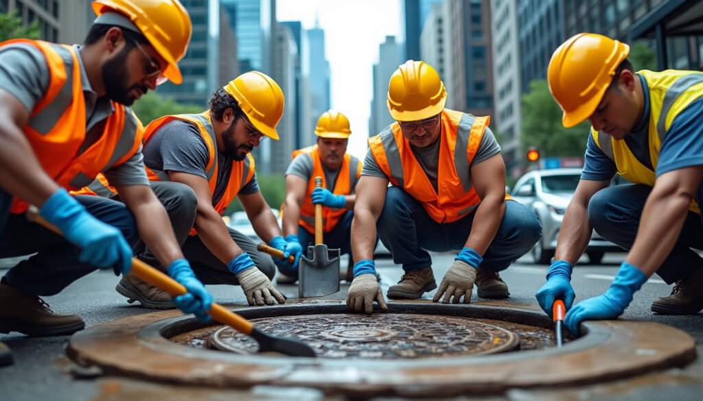 découvrez l'importance cruciale des égoutiers dans la gestion des infrastructures urbaines, leur rôle essentiel pour garantir la propreté, la sécurité et le bon fonctionnement des villes. apprenez comment ces professionnels contribuent à la durabilité et à la qualité de vie urbaine.